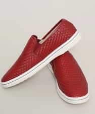 MS6FK43085 MK MICHEL KLEIN HOMME(MKミッシェルクランオム) イントレスリッポン レッド