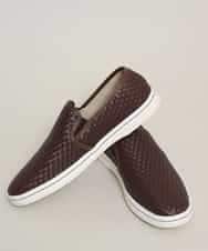 MS6FK43085 MK MICHEL KLEIN HOMME(MKミッシェルクランオム) イントレスリッポン ブラウン
