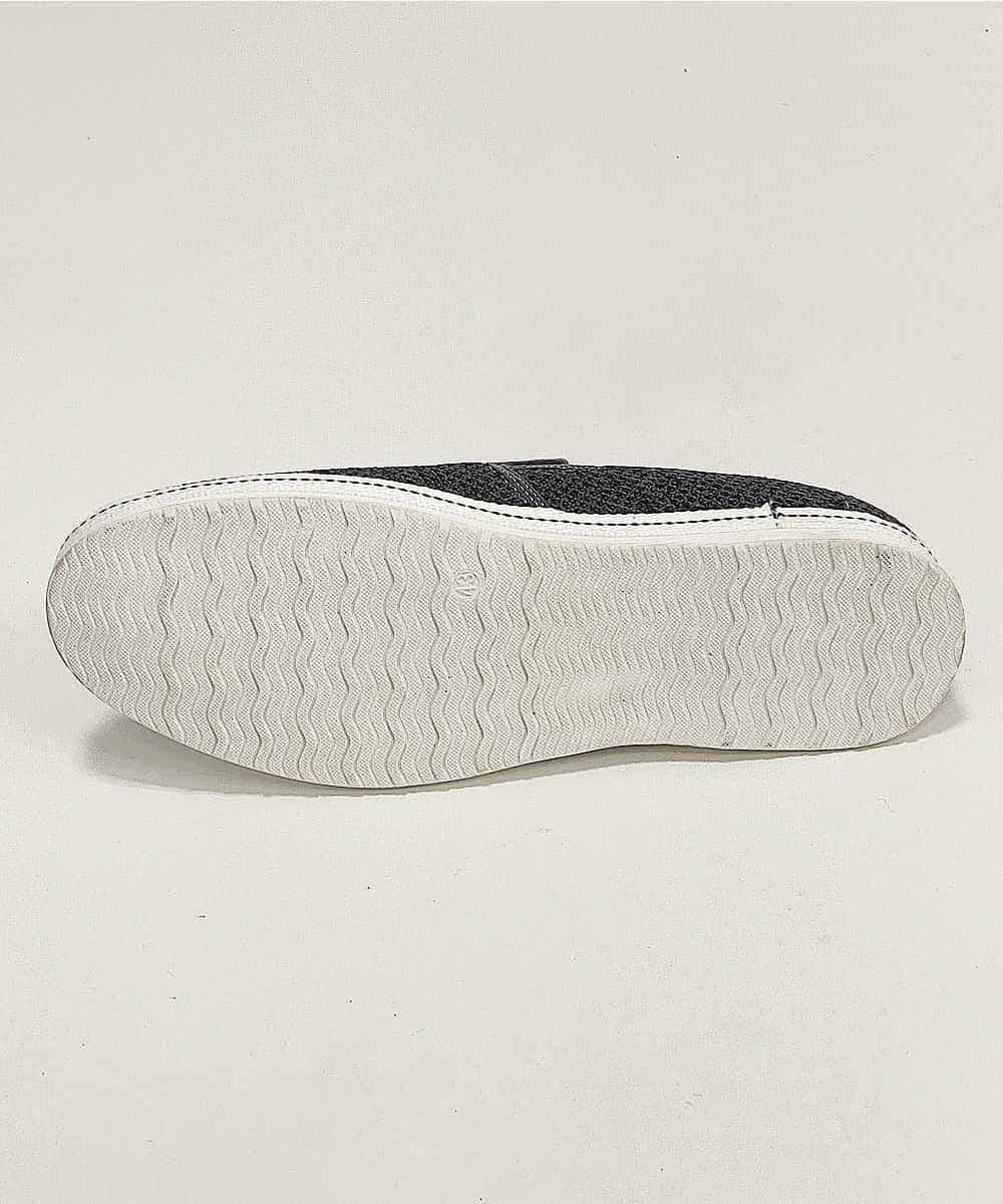 MS6GK41085 MK MICHEL KLEIN HOMME(MKミッシェルクランオム) モクメッシュスリッポン ダークグレー