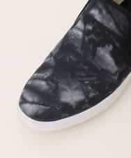 MS6GN04065 MK MICHEL KLEIN HOMME(MKミッシェルクランオム) タイダイスリッポン ブラック