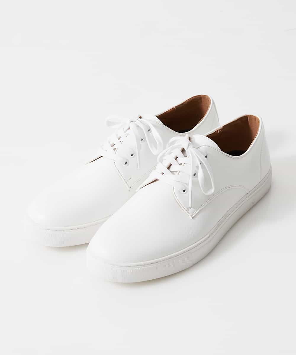 MS6GQ23100 MK MICHEL KLEIN HOMME(MKミッシェルクランオム) プレーントゥシューズ ホワイト