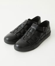 MS6GW81110 MK MICHEL KLEIN HOMME(MKミッシェルクランオム) グルカスニーカー ブラック