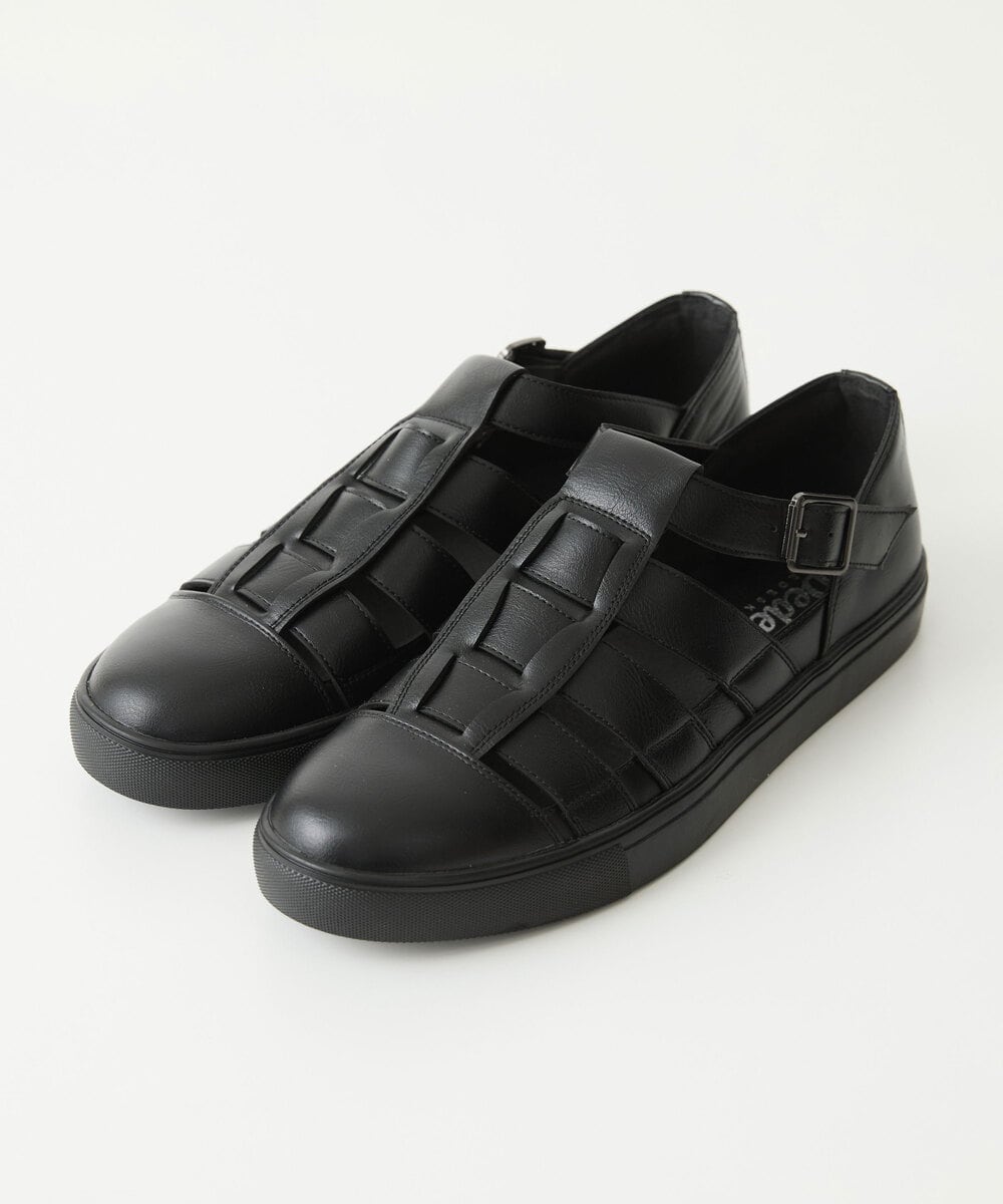 MS6GW81110 MK MICHEL KLEIN HOMME(MKミッシェルクランオム) グルカスニーカー ブラック