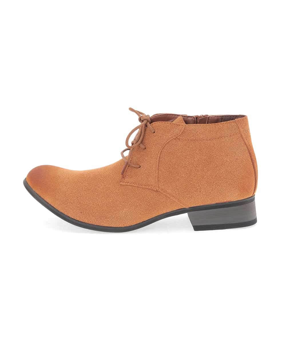MS6JC08130 MK MICHEL KLEIN HOMME(MKミッシェルクランオム) フェイクレザーチャッカーブーツ ベージュ