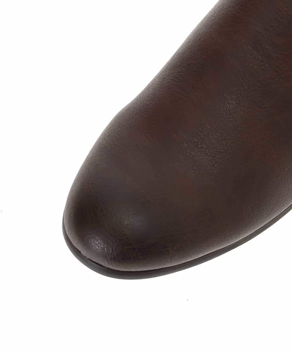 MS6JD22095 MK MICHEL KLEIN HOMME(MKミッシェルクランオム) サイドゴアスリッポン ブラウン