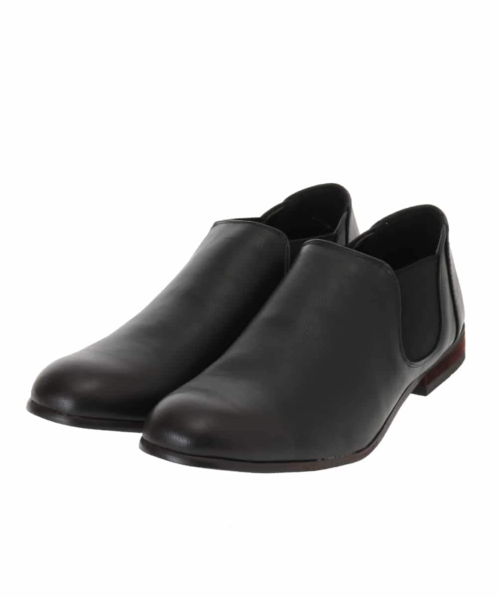 MS6JD22095 MK MICHEL KLEIN HOMME(MKミッシェルクランオム) サイドゴアスリッポン ブラック