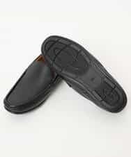 MS6JJ63080 MK MICHEL KLEIN HOMME(MKミッシェルクランオム) フェイクレザースリッポン ブラック(94)