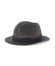 MS7GD01064 MK MICHEL KLEIN HOMME(MKミッシェルクランオム) ストロー中折れハット ブラック