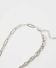 MSYGB07040 MK MICHEL KLEIN HOMME(MKミッシェルクランオム) アズキチェーンネックレス シルバー