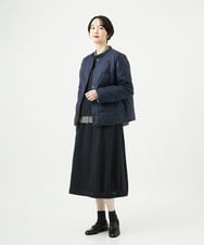 NGBAE36230 GIANNI LO GIUDICE(ジャンニ ロ ジュディチェ) リファインガーゼブラウス ダークグレー