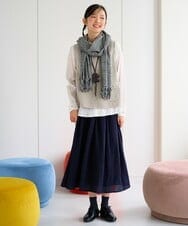 NGBAH46230 GIANNI LO GIUDICE(ジャンニ ロ ジュディチェ) ウールリファインガーゼベスト ネイビー