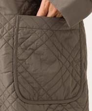 NGDAH39360 GIANNI LO GIUDICE(ジャンニ ロ ジュディチェ) ボアタフタキルトブルゾン モカブラウン