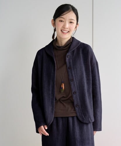 NGDAH46390 GIANNI LO GIUDICE ウールリファインガーゼジャケット