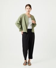 NGDHA01270 GIANNI LO GIUDICE(ジャンニ ロ ジュディチェ) [撥水加工・洗える]ナイロンリぺレントブルゾン カーキ