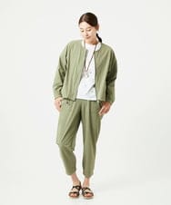 NGDHA01270 GIANNI LO GIUDICE(ジャンニ ロ ジュディチェ) [撥水加工・洗える]ナイロンリぺレントブルゾン カーキ