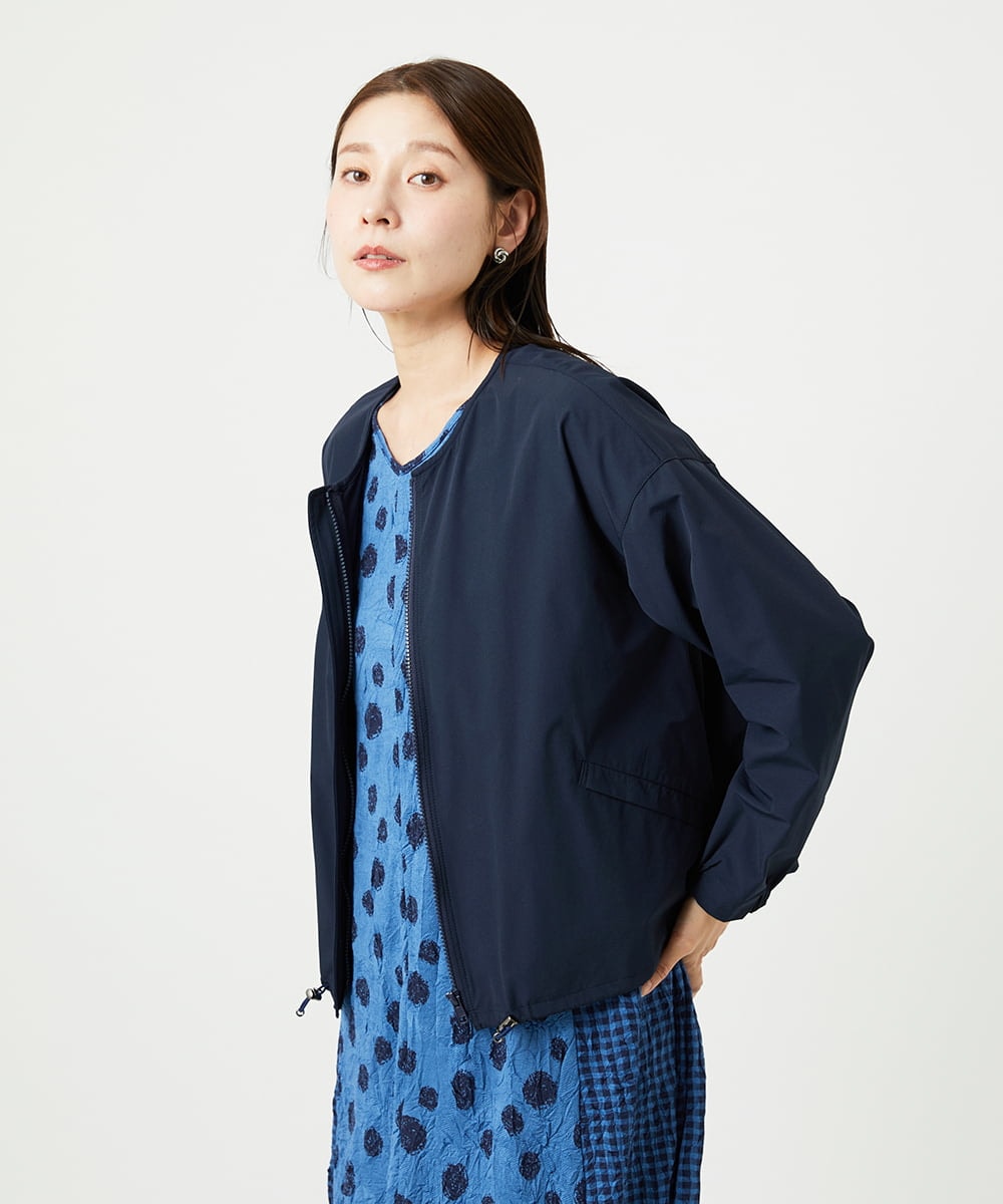 NGDHA01270 GIANNI LO GIUDICE(ジャンニ ロ ジュディチェ) [撥水加工・洗える]ナイロンリぺレントブルゾン ネイビー