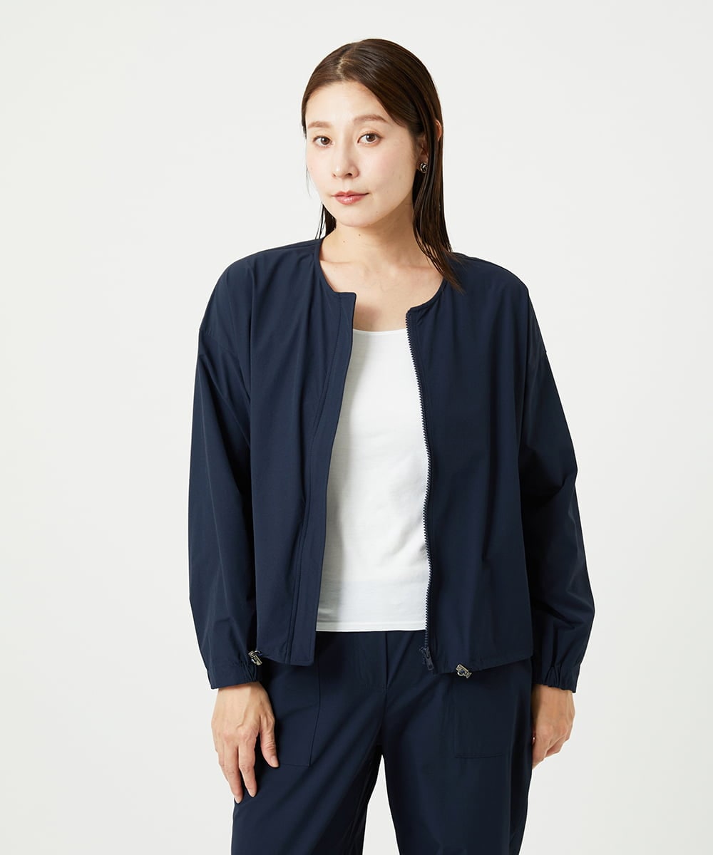NGDHA01270 GIANNI LO GIUDICE(ジャンニ ロ ジュディチェ) [撥水加工・洗える]ナイロンリぺレントブルゾン ネイビー