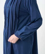 NGEJC21360 GIANNI LO GIUDICE(ジャンニ ロ ジュディチェ) [洗える]ビヨンドデニムワンピース ネイビー