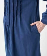 NGEJC21360 GIANNI LO GIUDICE(ジャンニ ロ ジュディチェ) [洗える]ビヨンドデニムワンピース ネイビー