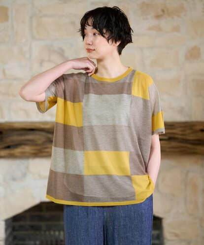 NGFGE50250 GIANNI LO GIUDICE [洗える]LEVITAサマーニット