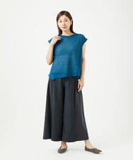 NGFJB10230 GIANNI LO GIUDICE(ジャンニ ロ ジュディチェ) [洗える]Levitaニットベスト ブルー