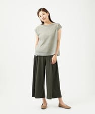 NGFJB10230 GIANNI LO GIUDICE(ジャンニ ロ ジュディチェ) [洗える]Levitaニットベスト グレー