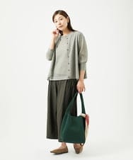 NGFJB10230 GIANNI LO GIUDICE(ジャンニ ロ ジュディチェ) [洗える]Levitaニットベスト グレー