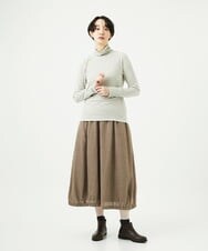 NGHAE36330 GIANNI LO GIUDICE(ジャンニ ロ ジュディチェ) リファインガーゼスカート ベージュ