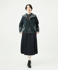 NGHAE36330 GIANNI LO GIUDICE(ジャンニ ロ ジュディチェ) リファインガーゼスカート ダークグレー