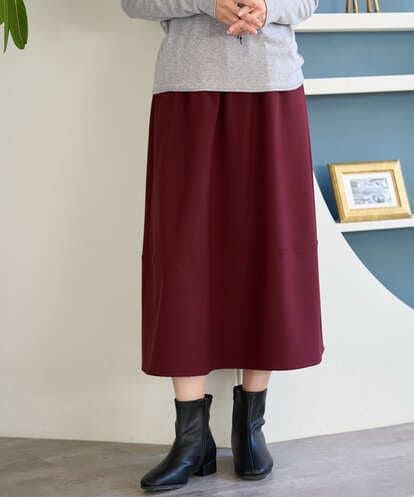 NGHAH36270 GIANNI LO GIUDICE [洗える・日本製]2WAYツイル裏起毛スカート
