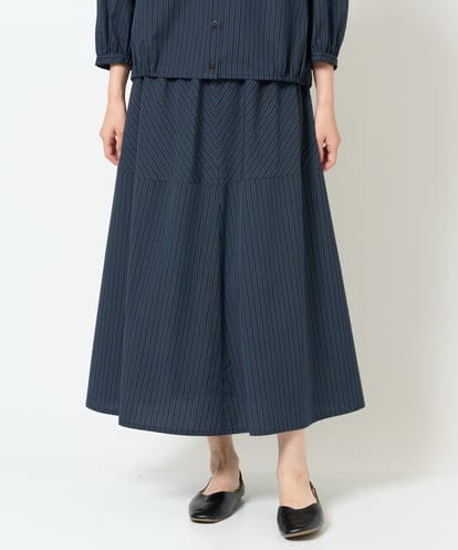 NGHJD16330 GIANNI LO GIUDICE [洗える]レジメンストライプスカート