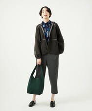 NGKAD02230 GIANNI LO GIUDICE(ジャンニ ロ ジュディチェ) [洗える・日本製]Tenリバースティックプリントカットソー ブルー