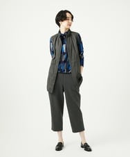 NGKAD02230 GIANNI LO GIUDICE(ジャンニ ロ ジュディチェ) [洗える・日本製]Tenリバースティックプリントカットソー ブルー
