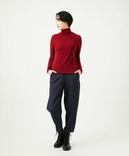 NGKAF10110 GIANNI LO GIUDICE(ジャンニ ロ ジュディチェ) [洗える]テンセルウールガーゼフライスカットソー レッド