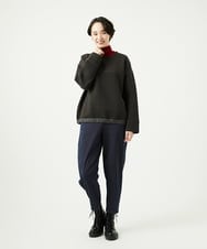 NGKAF10110 GIANNI LO GIUDICE(ジャンニ ロ ジュディチェ) [洗える]テンセルウールガーゼフライスカットソー レッド
