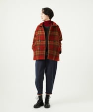 NGKAF10110 GIANNI LO GIUDICE(ジャンニ ロ ジュディチェ) [洗える]テンセルウールガーゼフライスカットソー レッド
