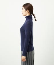 NGKAF10110 GIANNI LO GIUDICE(ジャンニ ロ ジュディチェ) [洗える]テンセルウールガーゼフライスカットソー ネイビー