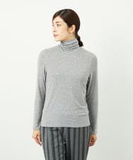 NGKAF10110 GIANNI LO GIUDICE(ジャンニ ロ ジュディチェ) [洗える]テンセルウールガーゼフライスカットソー グレー