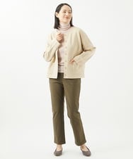 NGKCA03100 GIANNI LO GIUDICE(ジャンニ ロ ジュディチェ) [洗える・日本製]リヨセルコットンガーゼフライスカットソー ピンク