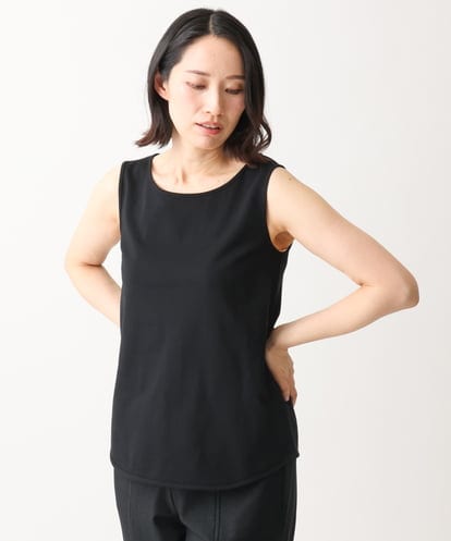 NGKGB05080 GIANNI LO GIUDICE [洗える・日本製]エココットンタンクトップ