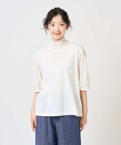 NGKGE52180 GIANNI LO GIUDICE [洗える・日本製]天竺シルケットカットソー