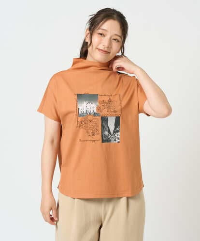 NGKHD01150 GIANNI LO GIUDICE [洗える]天竺フォトプリントTシャツ