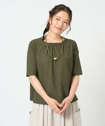 NGKHD04110 GIANNI LO GIUDICE [洗える・日本製]クールローレルスカイコットTシャツ