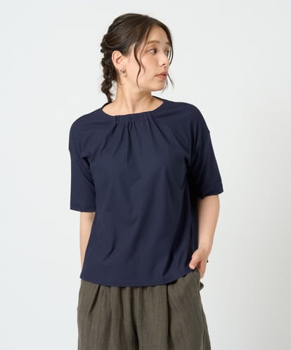 NGKHD04110 GIANNI LO GIUDICE [洗える・日本製]クールローレルスカイコットTシャツ