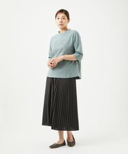 NGKJC08180 GIANNI LO GIUDICE(ジャンニ ロ ジュディチェ) [洗える・日本製]エココットンカットソー グリーン