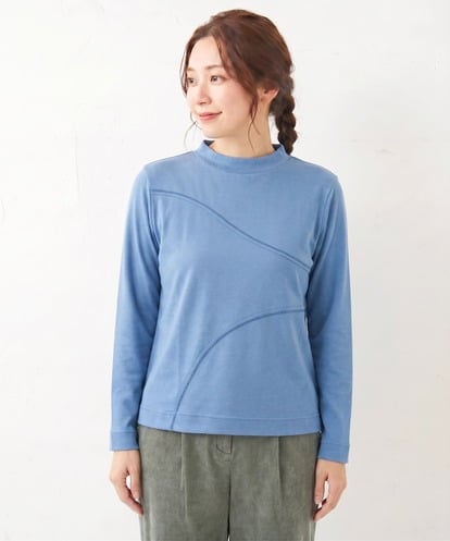 NGKJV52210 GIANNI LO GIUDICE [洗える]リヨメンロフト天竺カットソー