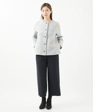 NGLEA20170 GIANNI LO GIUDICE(ジャンニ ロ ジュディチェ) [洗える・日本製]ニードルストレッチパンツ ダークネイビー