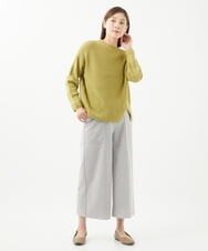 NGLEA20170 GIANNI LO GIUDICE(ジャンニ ロ ジュディチェ) [洗える・日本製]ニードルストレッチパンツ ライトグレー