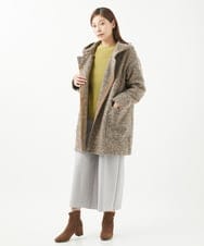 NGLEA20170 GIANNI LO GIUDICE(ジャンニ ロ ジュディチェ) [洗える・日本製]ニードルストレッチパンツ ライトグレー