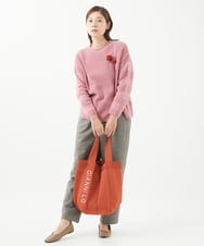 NGLEC26200 GIANNI LO GIUDICE(ジャンニ ロ ジュディチェ) [日本製]ウールパワーストレッチパンツ ブラウン